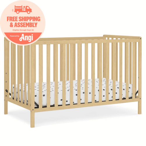 4-in-1 Convertible Crib - Natural Pine