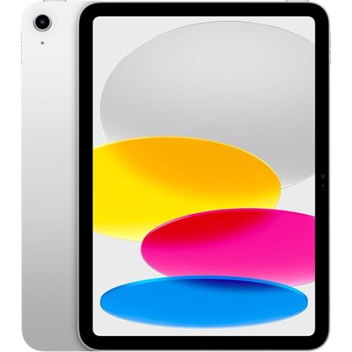 Apple iPad 11-inch: A16 chip, 11-inch Model, Liquid Retina Display, 128GB, Wi-Fi 6, 12MP Front/12MP Back Camera, Touch ID, All-Day Battery Life — Silver