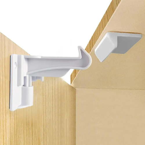 Baby Safety Locks for Cabinets & Drawers, 10 Pack Adjustable Childproofing Locks for Baby Proofing Cabinets