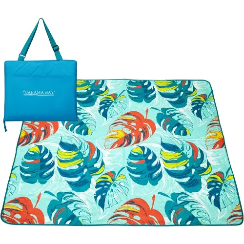 Beach Blanket Waterproof Sandproof Picnic Blankets Camping Foldable Beach Mat Sand Free Large Portable Washable Play Mat Lightweight for Outdoor Park…
