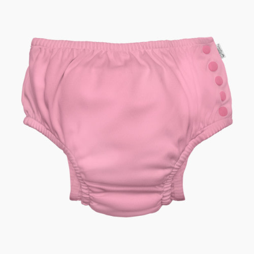 GREEN SPROUTS Eco Snap Swim Diaper - Light Pink, 6 Months