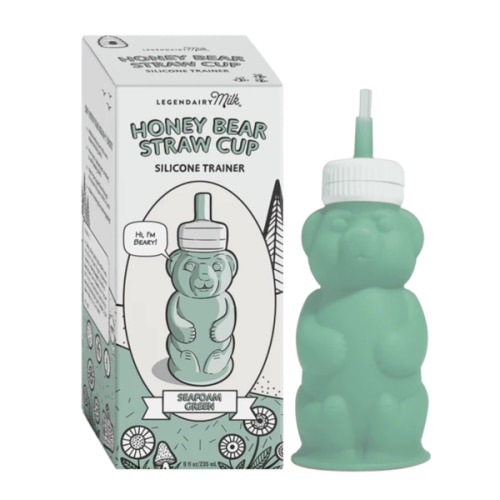 Honey Bear Straw Cup | Silicone Training Cup | Legendairy Milk