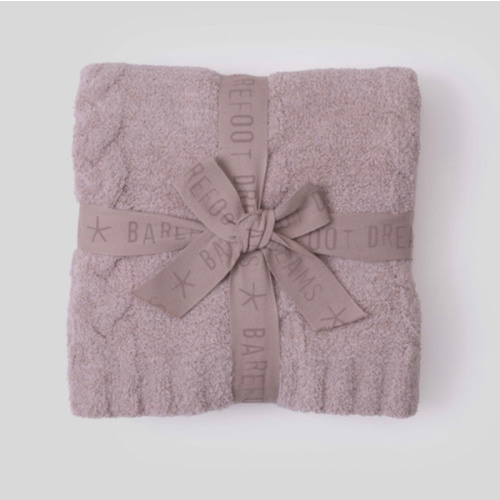 CozyChic® Braided Cable Receiving Blanket