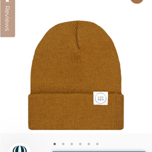 Beanie - Camel Brown