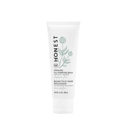 The Honest Company Organic All Purpose Balm | Gentle for Baby | Soothes + Moisturizes | Plant-Based + Hypoallergenic | 3.4 oz - All Purpose Balm, 3.4 oz