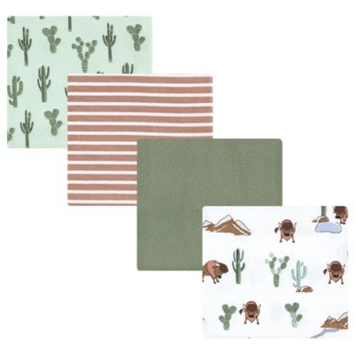 Hudson Baby Boys Cotton Poly Flannel Receiving Blankets, Wilderness, One Size
