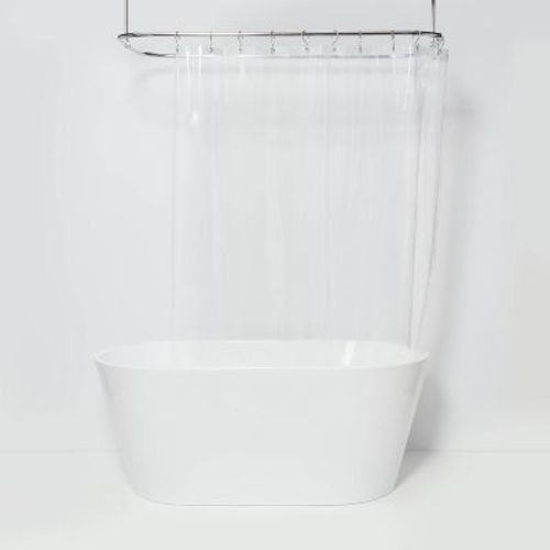 1pk Peva Medium Weight Shower Liner Clear - Threshold™