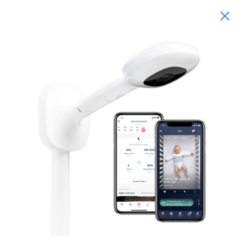 Nanit Pro Video Baby Monitor with Wall Mount and Sleep Tracking (N311CA)