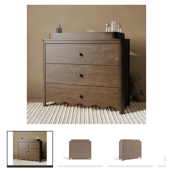 Storkcraft Casablanca 3 Drawer Chest of Drawers