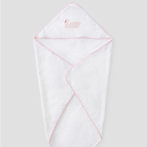 Swan - Baby Hooded Towel | Weezie Towels