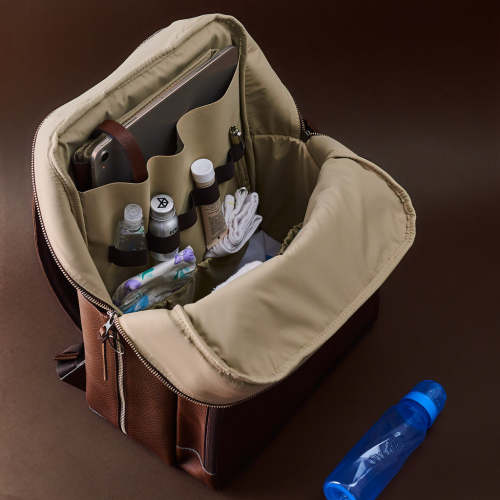 Diaper Bag Backpack · Brown
