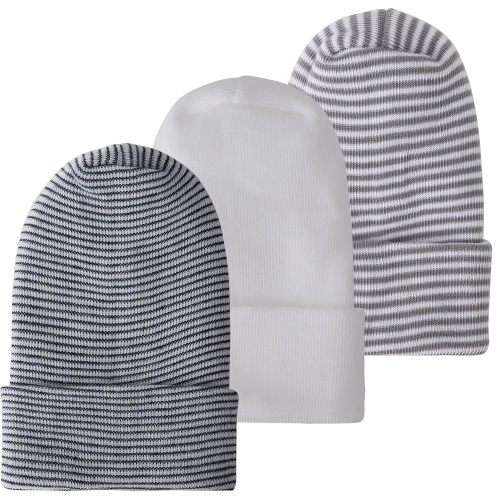 Newborn Baby Hats Soft No Scratch Cotton Toddler Infant Beanie Caps Newborn Hospital Hat for Boy Girl 0-6 Months
