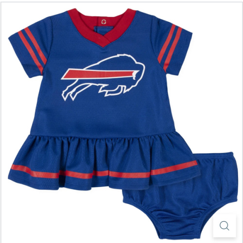 Baby Girls Buffalo Bills Dress & Diaper Cover Set – Gerber Childrenswear