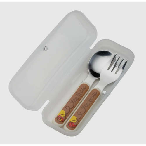 Yeehaw kids silverware set