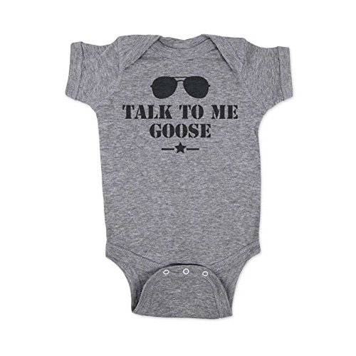 cute & funny Talk To Me Goose baby bodysuit shower gift