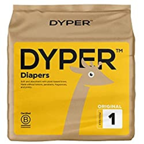 DYPER Viscose from Bamboo Baby Diapers Size 1