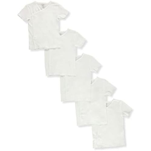 Carter's Baby Unisex 5-Pack Snap Shirts
