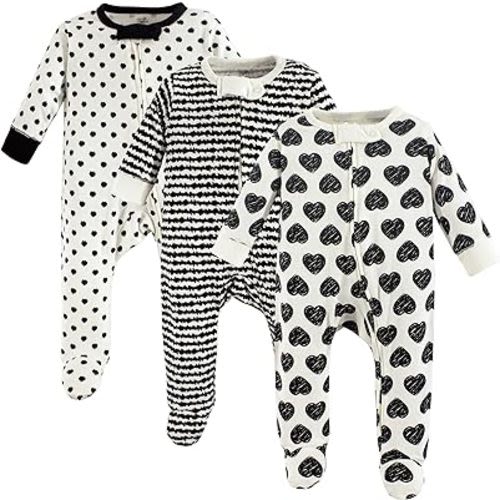 Touched by Nature Baby Girls' Organic Cotton Sleep and Play