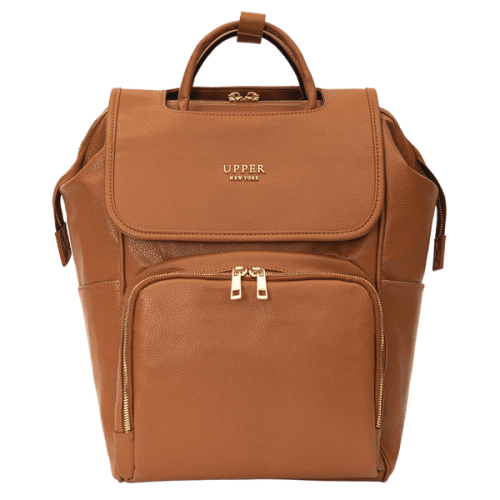 La Madison II - Classic Diaper Backpack (Caramel)