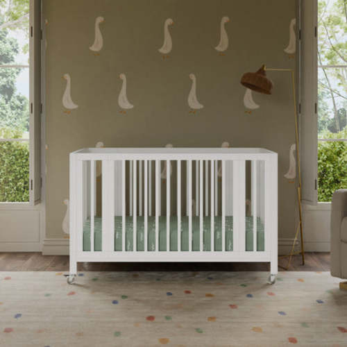 Rolli 9-in-1 Convertible All-Stages® Crib with Bassinet & Toddler Bed Conversion Kits