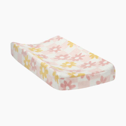 Lambs & Ivy Changing Pad Cover - Daisy Dreams