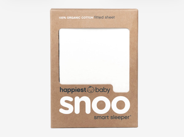 100% Organic Cotton SNOO Baby Bassinet Fitted Sheet
