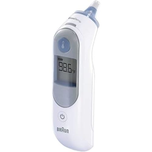 Braun ThermoScan 5 Ear Thermometer - ExacTemp Stability Indicator for Professional Accuracy, Digital Display, Baby and Infant Friendly, No.1 Brand Recommended by Pediatricians
