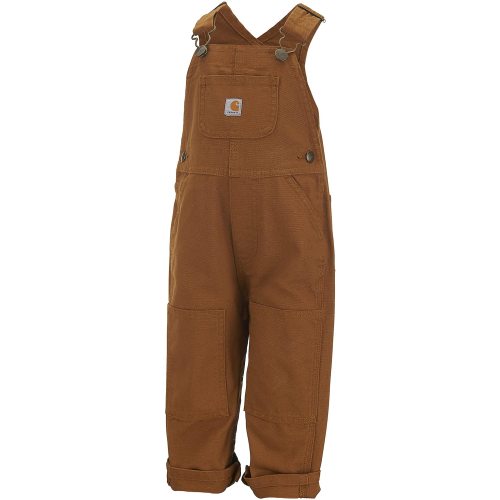 Carhartt baby-boys Bib Overall - 3 Months - Carhartt Brown