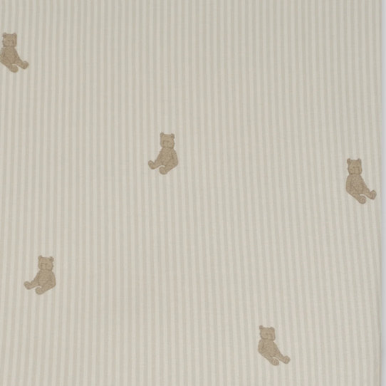 Print Organic Cotton Crib Sheet
