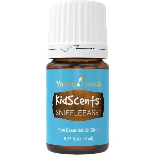 Young Living KidScents SniffleEase 5ml - Kid-Friendly Congestion Relief - Natural Children's Cold Remedy - Child-Safe Cough & Allergy Relief - Eucalyptus Oil Chest Rub