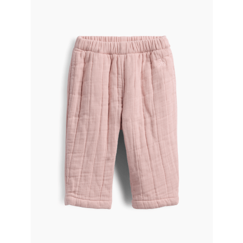 Baby Quilted Gauze Pull-On Pants