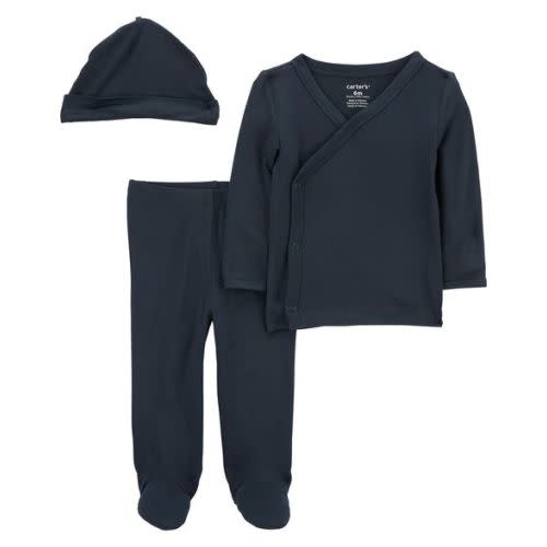 Baby 3-Piece PurelySoft Side-Snap Set