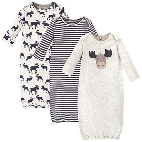 Touched by Nature Unisex Baby Organic Cotton Gowns