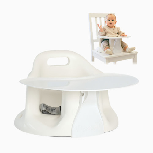 Upseat Baby Floor & Booster Seat with Tray - Coconut | Babylist Shop