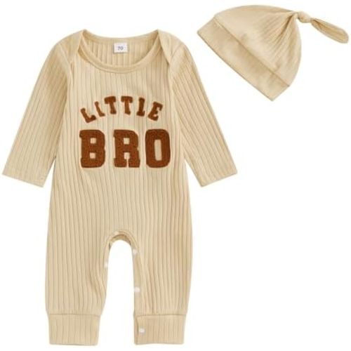 Newborn Infant Baby Boy Romper Jumpsuit for 3 6 12 18 Months Boys Long Sleeve Bodysuit Fall Clothes
