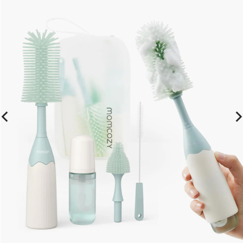 Momcozy Innovative Push-Press Design Bottle Brush Kit