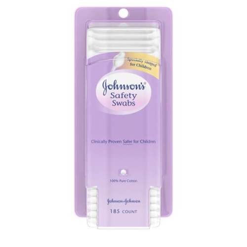 Johnson's Baby Safety Swabs 185 Each - 185 Count (Pack of 1)