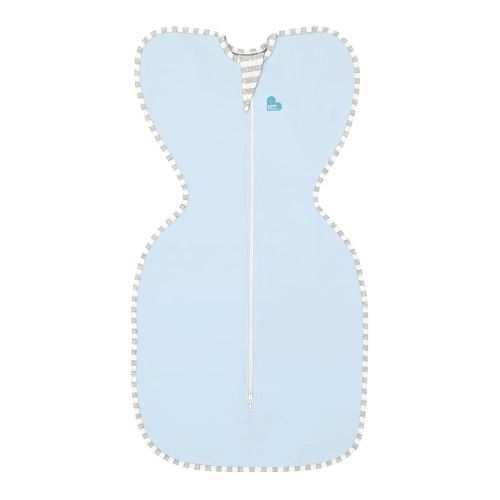 Love To Dream Swaddle UP, Blue, Small, 7-13 lbs., Dramatically better sleep, Allow baby to sleep in their preferred arms up position for self-soothing, snug fit calms startle reflex