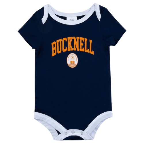 Youth MiniU navy Bucknell University Arch over Seal NB Onesie