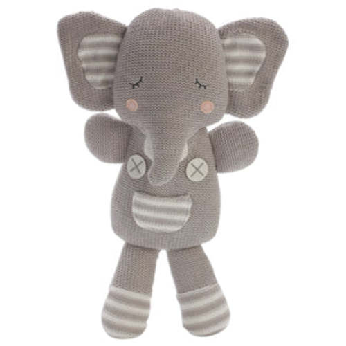 Knitted Toy - Theodore Elephant – Living Textiles Co