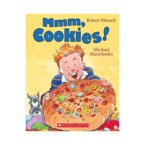 MMM, Cookies! - by Robert Munsch (Board Book)