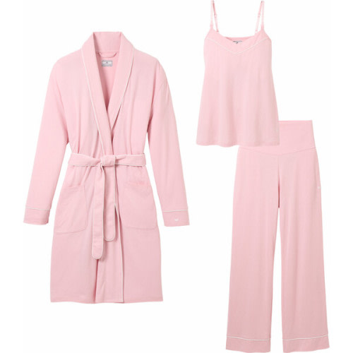 Maternity Cozy Set, Pink - Petite Plume Maternity Shop | Maisonette