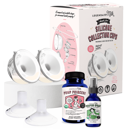 Legendairy Milk Pumping Essentials Bundle– Comfort & Milk Supply Support