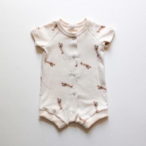 Hemlock Romper- Airplane