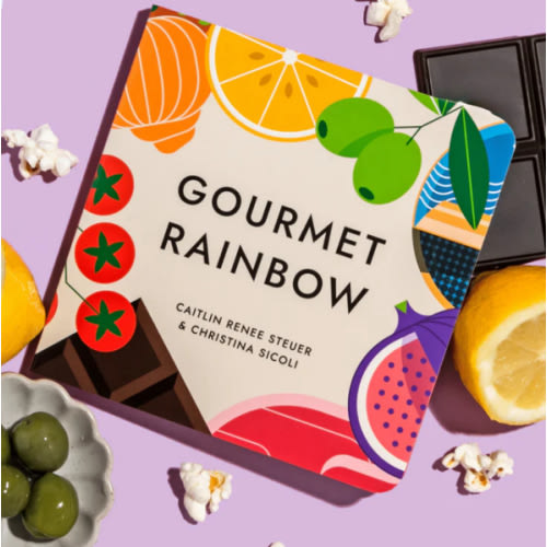 Gourmet Rainbow Board Book | Explore Fine Foods with Baby – Chunky Deli