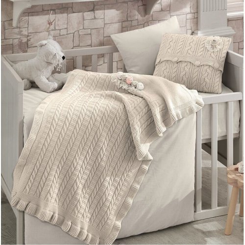 Glenna 6 - Piece Organic Crib Bedding Set