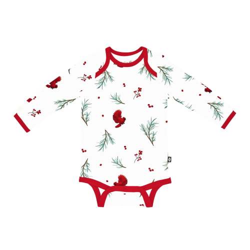 Long Sleeve Bodysuit in Winterberry