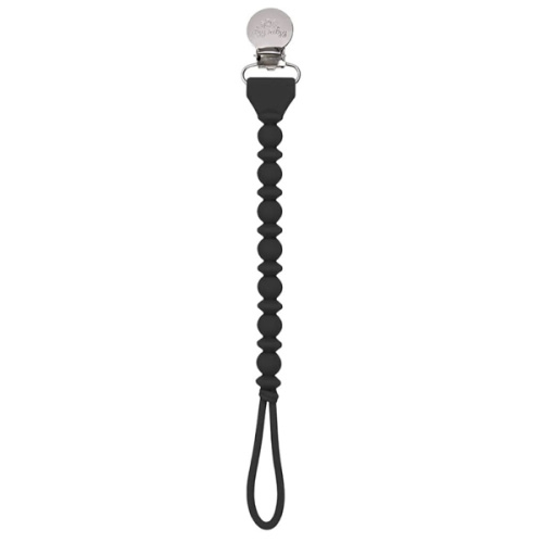 Itzy Ritzy Silicone Pacifier Clip - Midnight