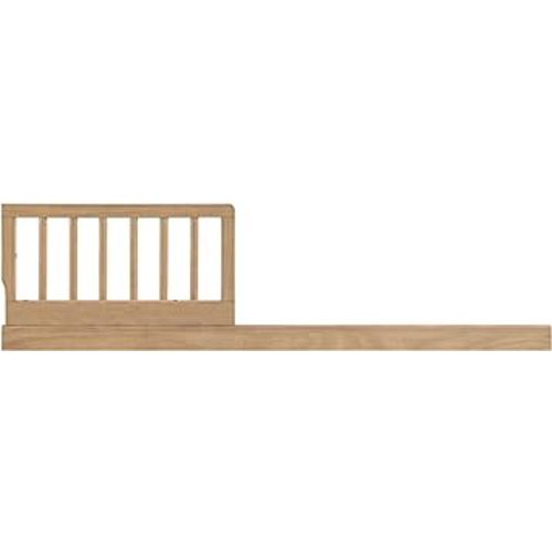 Oxford Baby Everlee Modern High Arch Island Crib to Toddler Bed Guard Rail Conversion Kit, Honey Wood