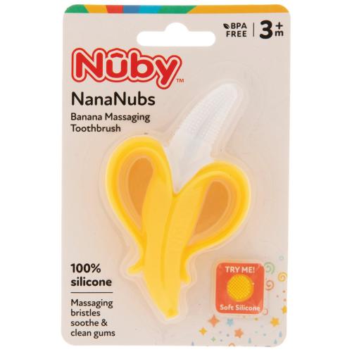 NanaNubs Banana Massaging Toothbrush